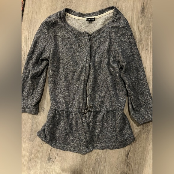 Express peplum sweatshirt - Picture 2 of 2